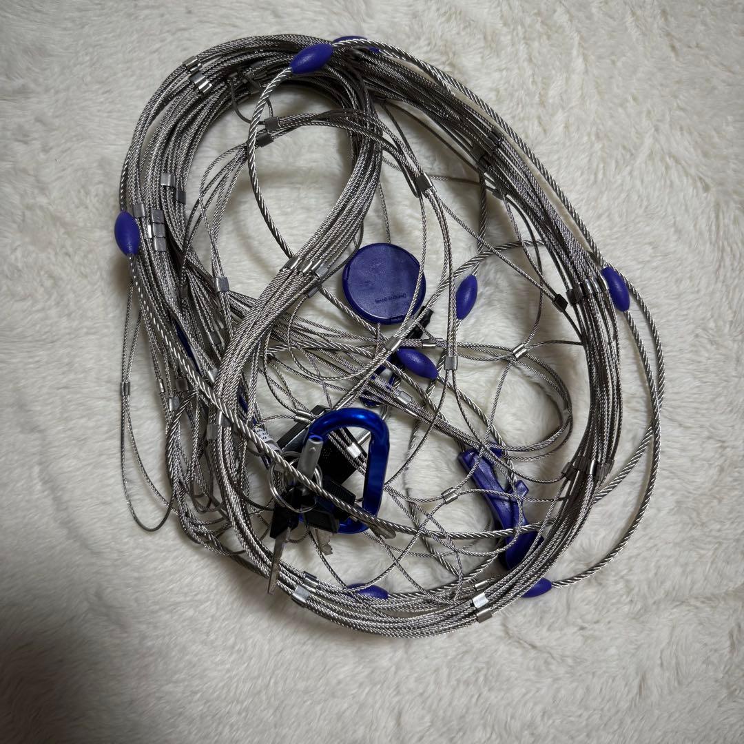 未使用品 PACSAFE パックセーフ 55-85L ワイヤーロック