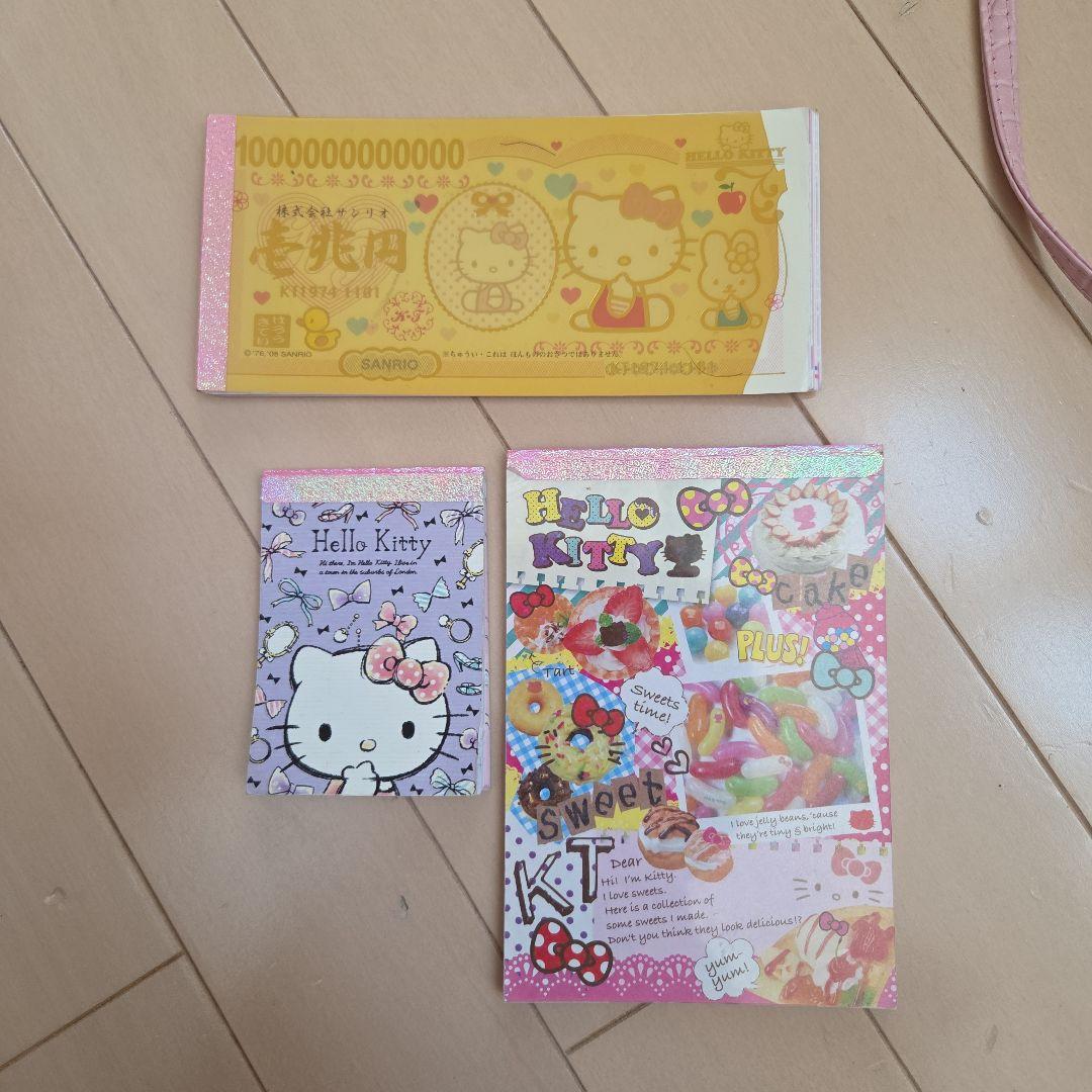 サンリオ　キティ 　昭和レトロ　ご当地　お財布ショルダー　マット　海外人気品