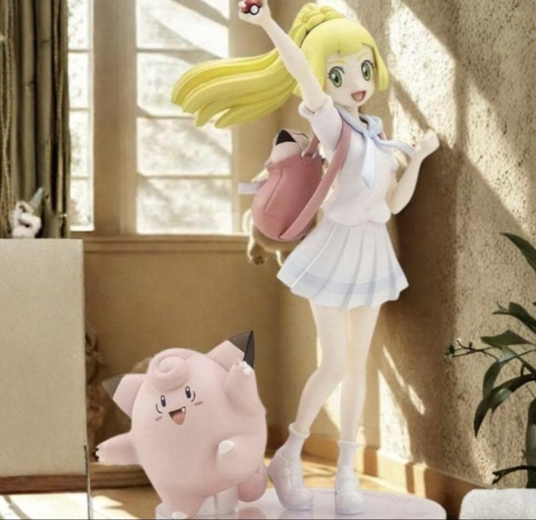 新品未開封】ポケモンセンター限定コトブキヤ がんばリーリエ＆ピッピ