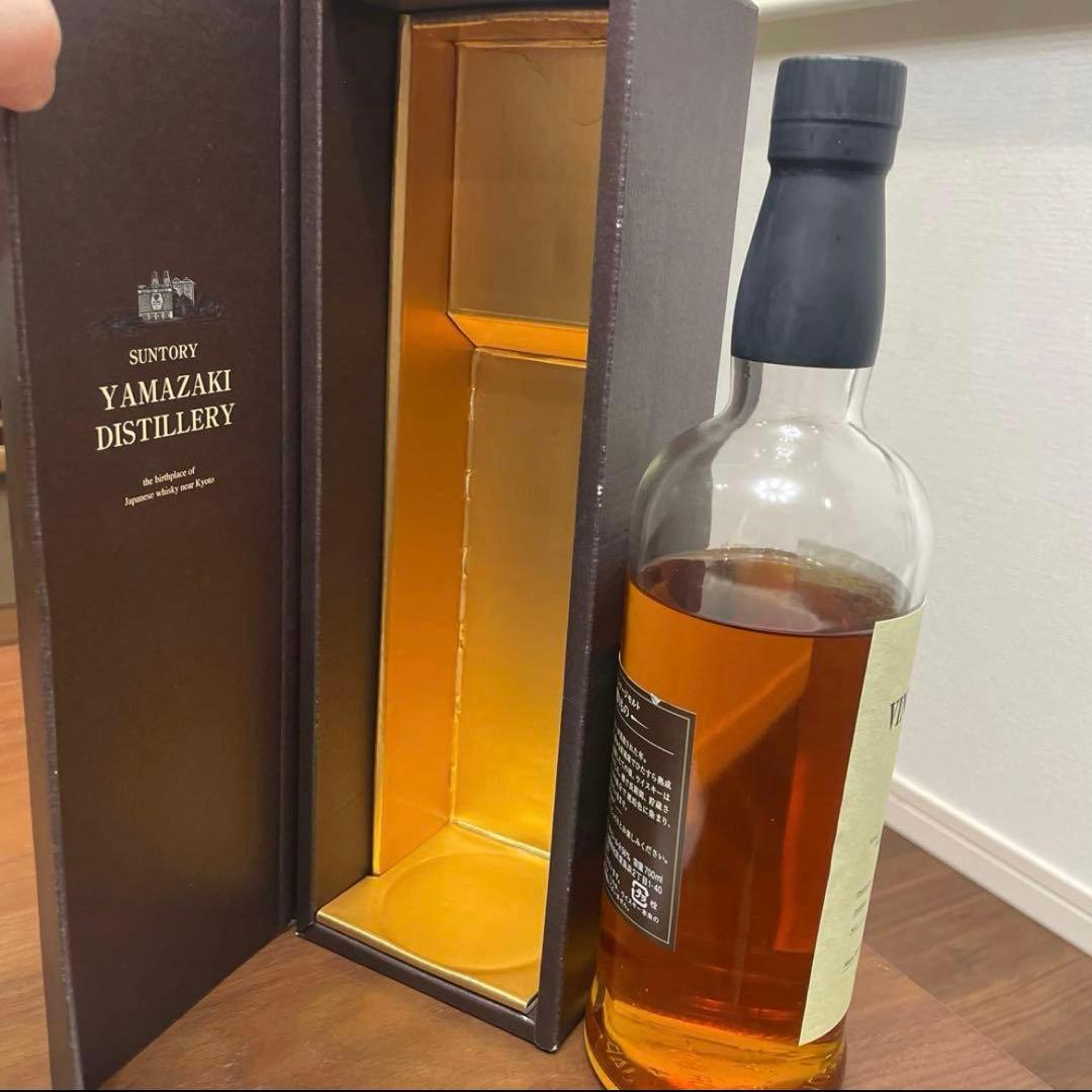 サントリー ウイスキー 山崎蒸溜1989-2004 ヴィンテージモルト 液面