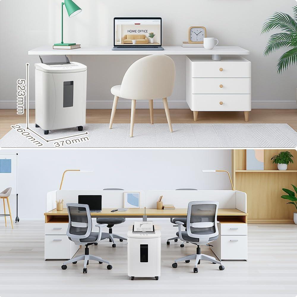 新品※自動給紙160枚 細断時間30分 電動シュレッダー Gulcircle