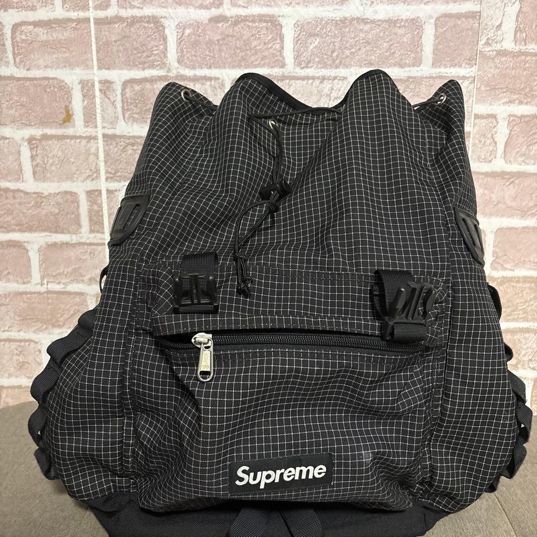 【supreme】　シュプリーム　リップストップバックパック