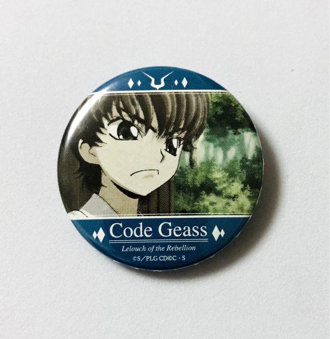 コードギアス 反逆のルルーシュ展 缶バッチコレクション 枢木スザク
