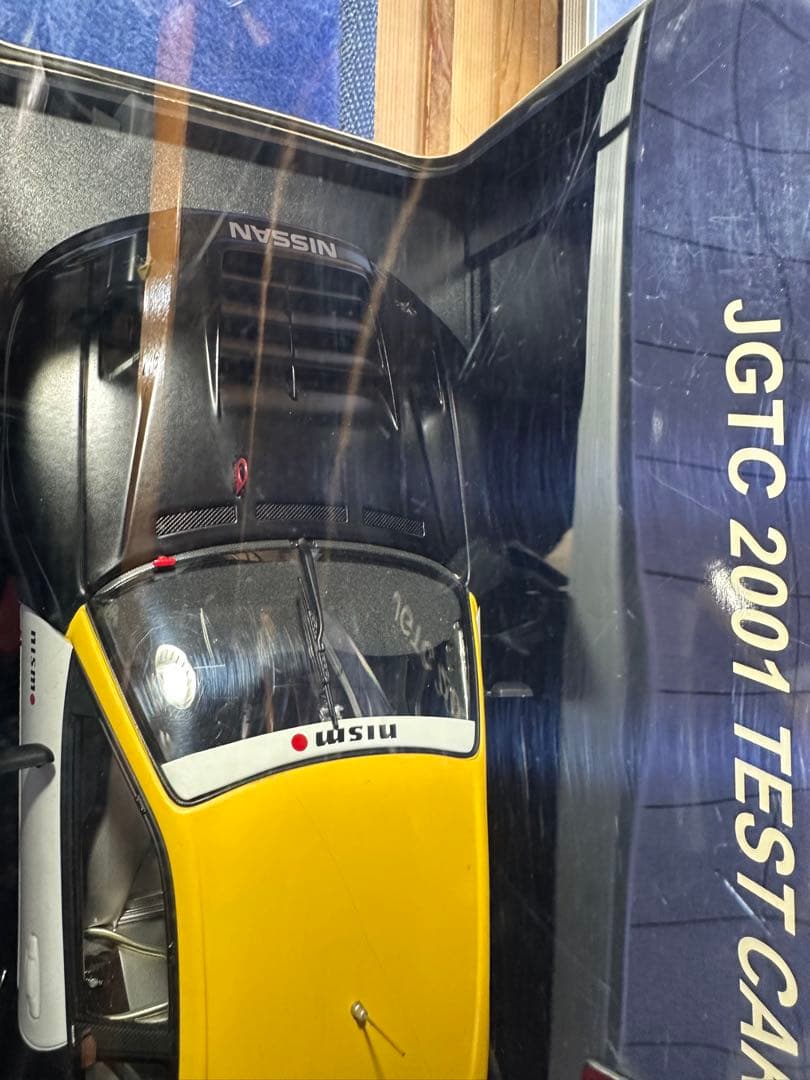 ミニカー AUTOart 1/18 GT-R R34 2001 JGTC 2001