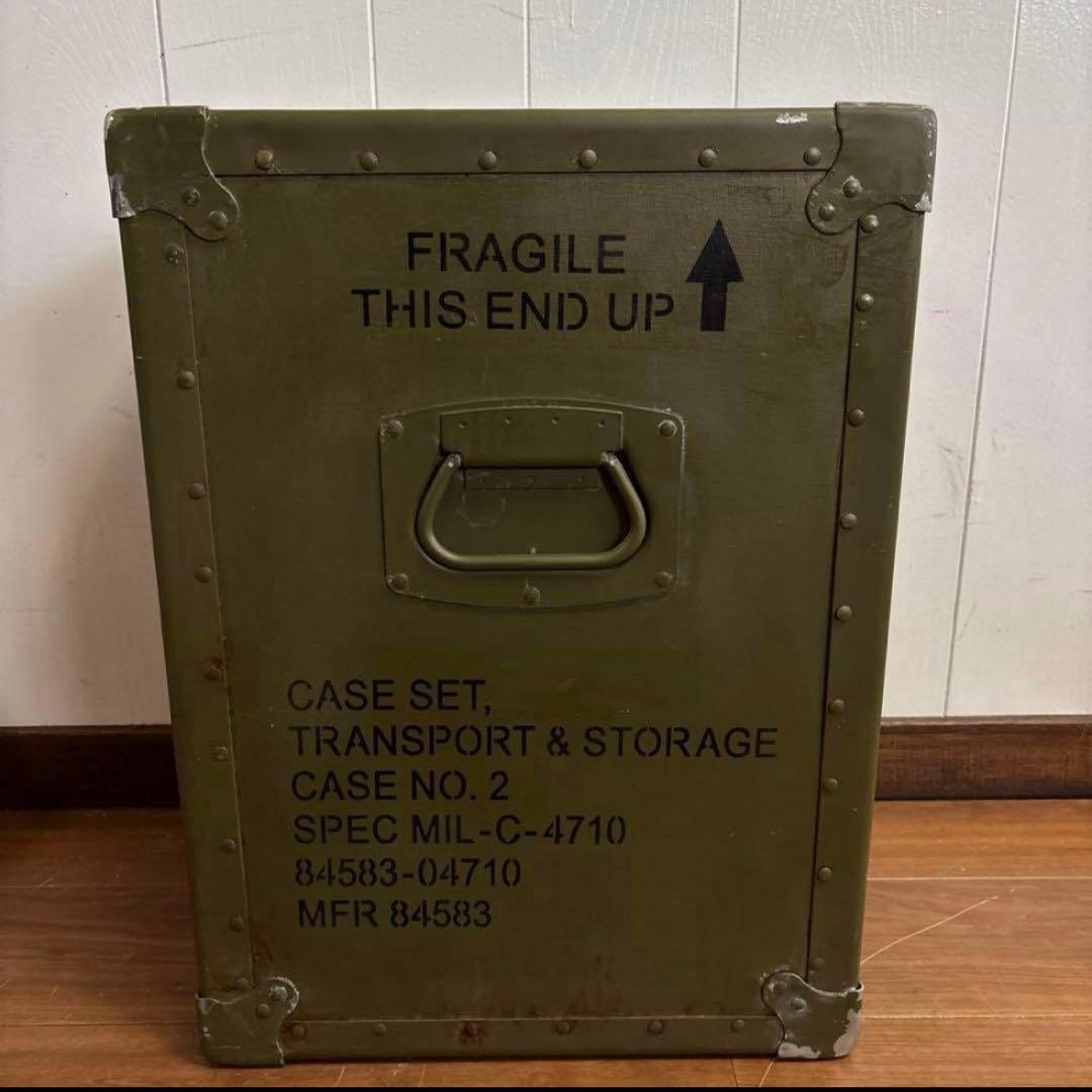米軍実物 CASE SET TRANSPORT&STORAGE ケース②送料無料