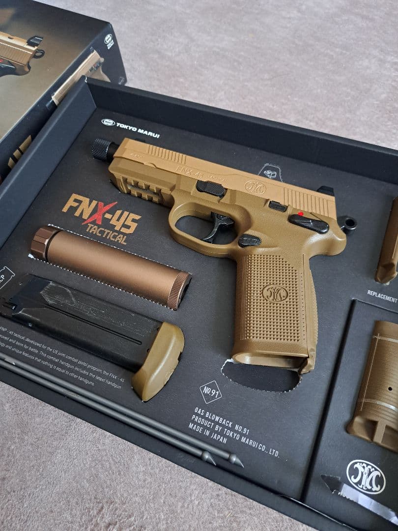 東京マルイ FNX-45 TACTICAL ガスガン