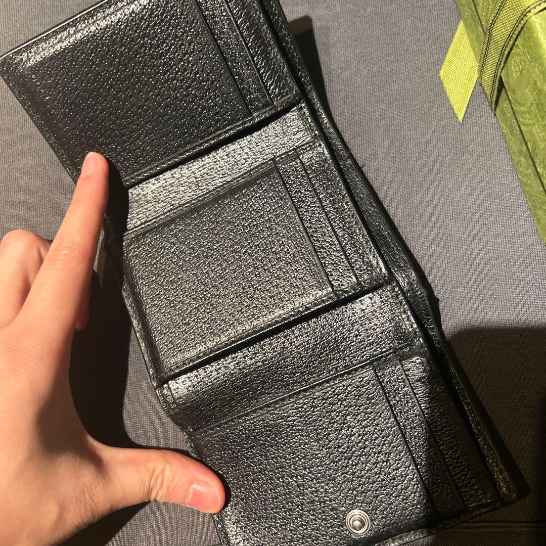 GUCCI ブラックレザー 財布