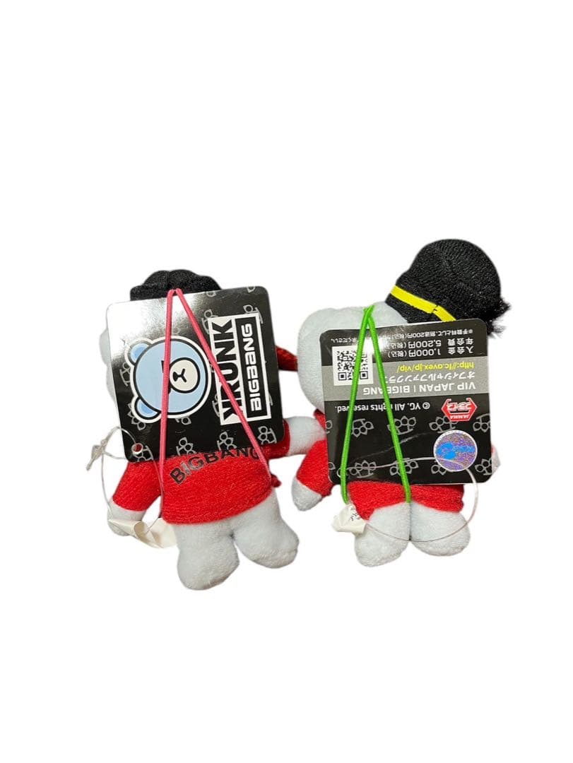 BIGBANG KRUNK ぬいぐるみ 2種セット 1月25日(金)より『KRUNK×BIGBANG』の