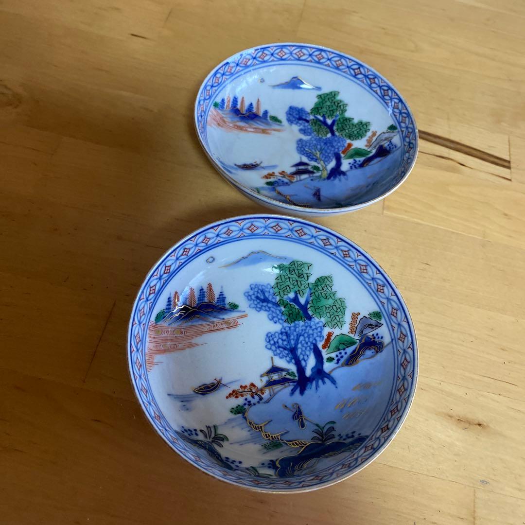 冨貴長春　古伊万里　20枚　昭和初期食器