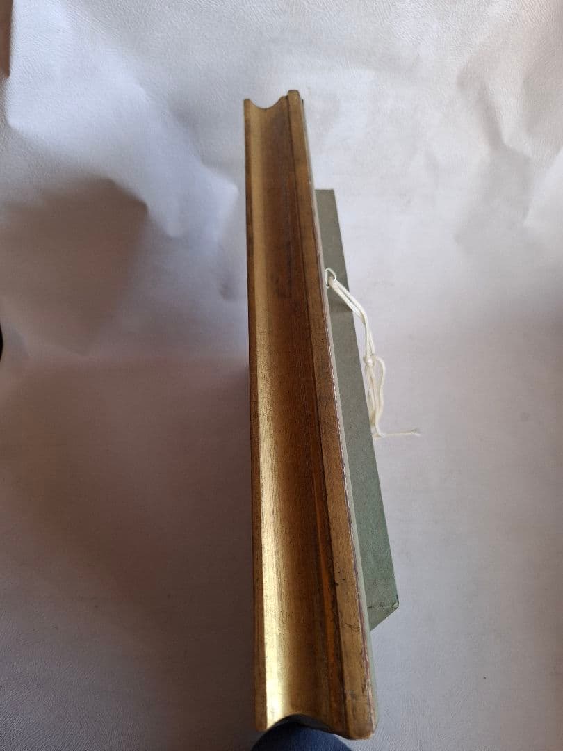 大沢昌助 婦人像　本人直筆裏書あり　人物画 金色フレーム絵画　　真作