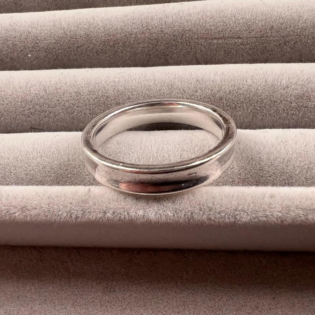 ★Tiffany&Co.1837★ナローリング 19号 指輪 シルバー925