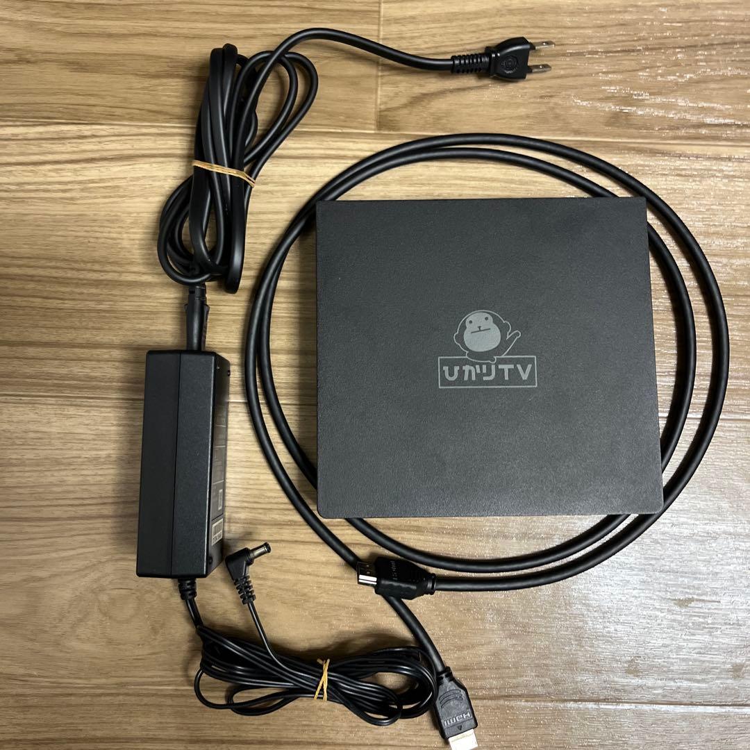 ひかりTV ST-3400 本体＋付属品 美品 ひかりTVチューナー ST3400 トリプルチューナーモデル ST-3400 | 対応