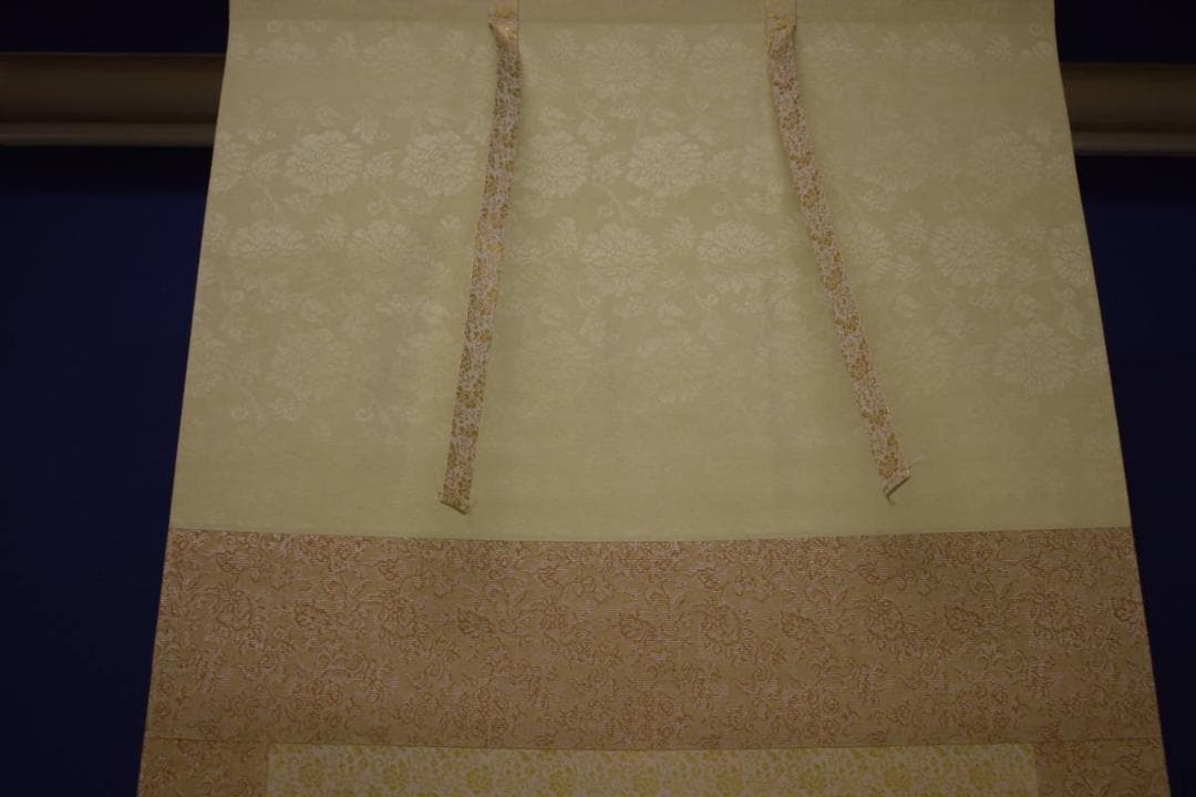 真作/鳳石/猛虎図/桐共箱付/布袋屋掛軸HE-844