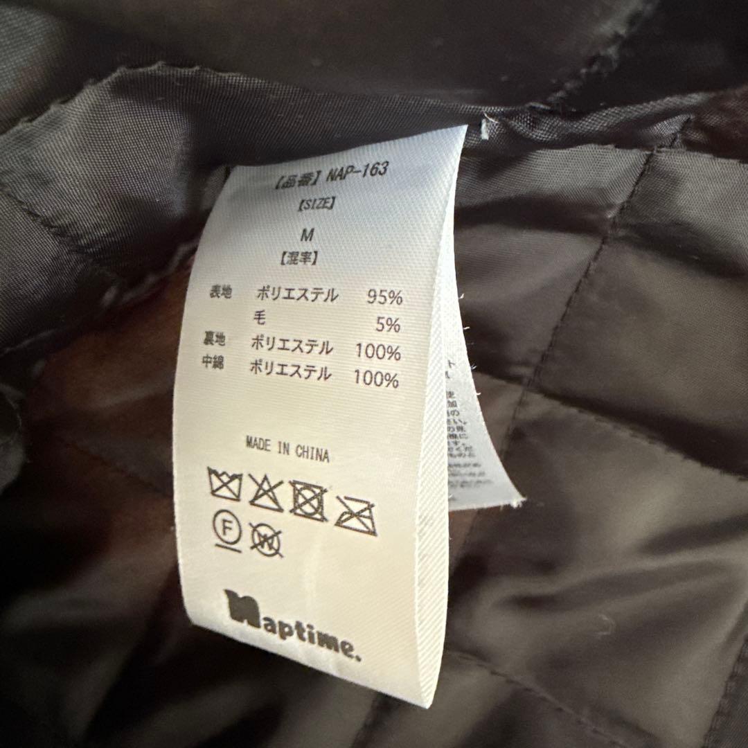 Naptime チェック中綿ジャケット - メルカリ