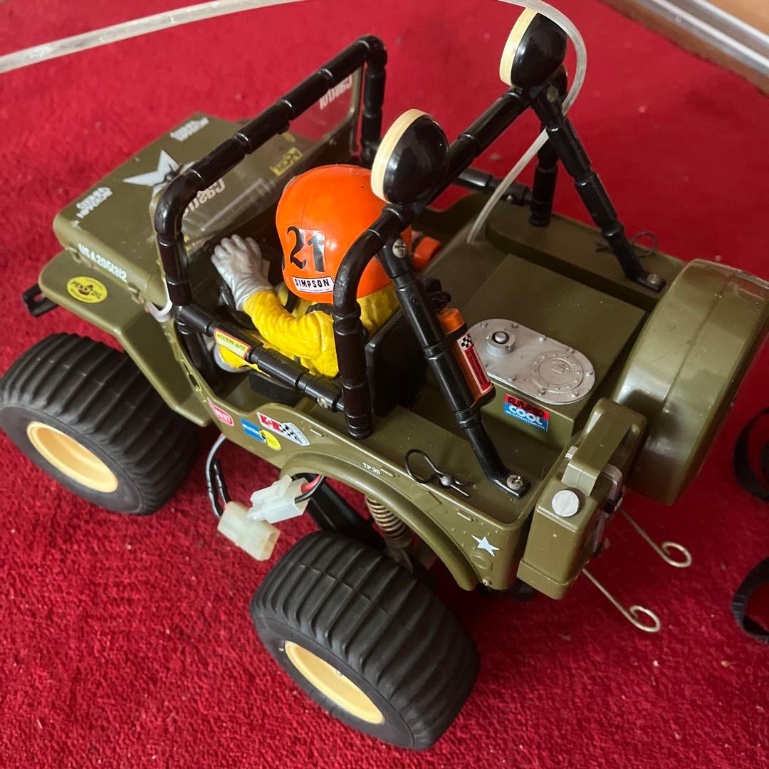 田宮　TAMIYAワイルドウィリス　当時物 完動品 サンワ　ダッシュ　セット