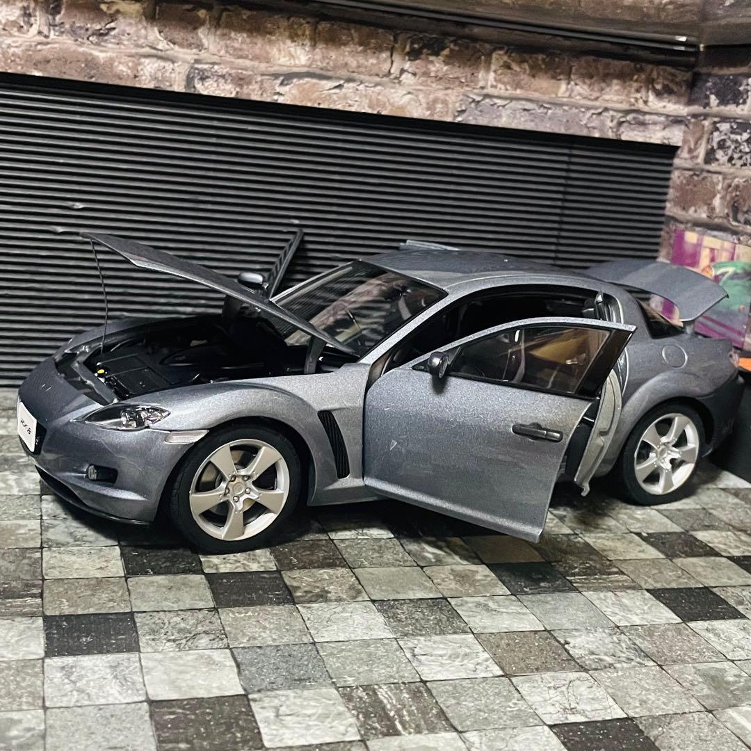 1/18 AUTOart マツダ RX-8 タイプS ギャラクシーグレーマイカ