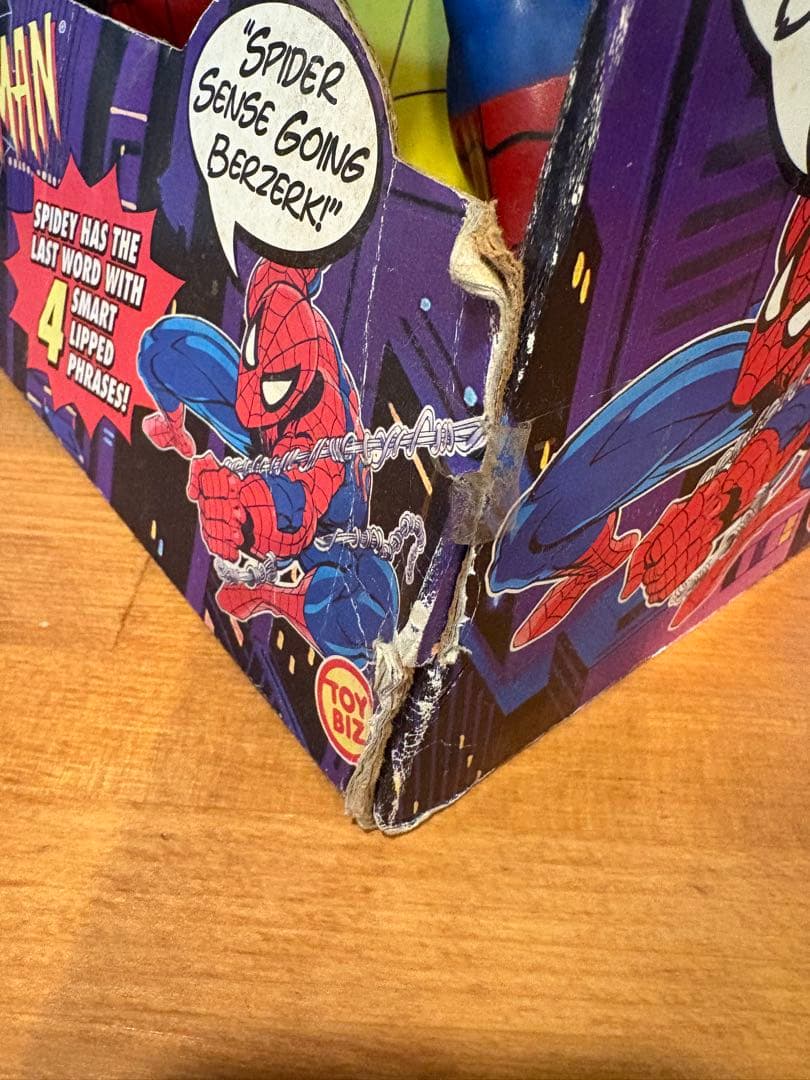 アメコミ -TOY BIZ- SPIDER MAN ELECTRONIC TALKING