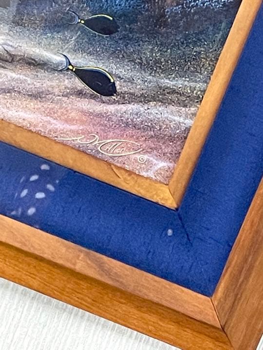 David Millerの海底のイルカの作品 美術品・アンティーク・コレクション