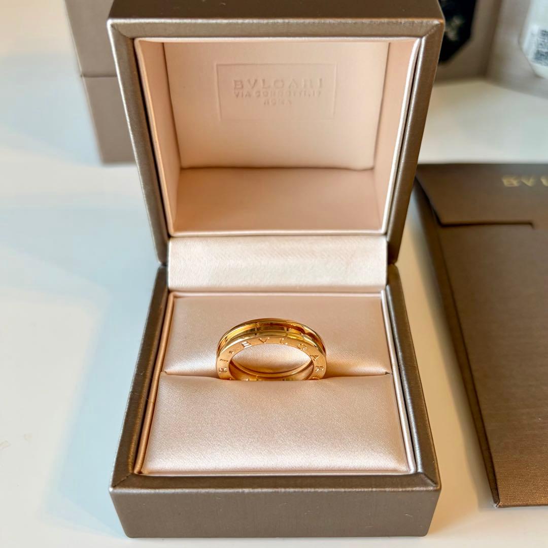 BVLGARI ビーゼロワン ピンクゴールド PG K18 14号 54