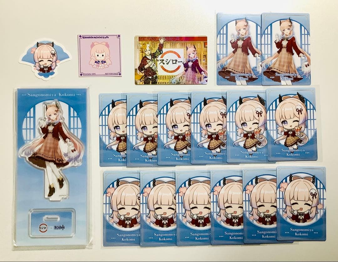 原神 セガ限定 ノベルティ ともぬい アクリルスタンド スシロー ちび