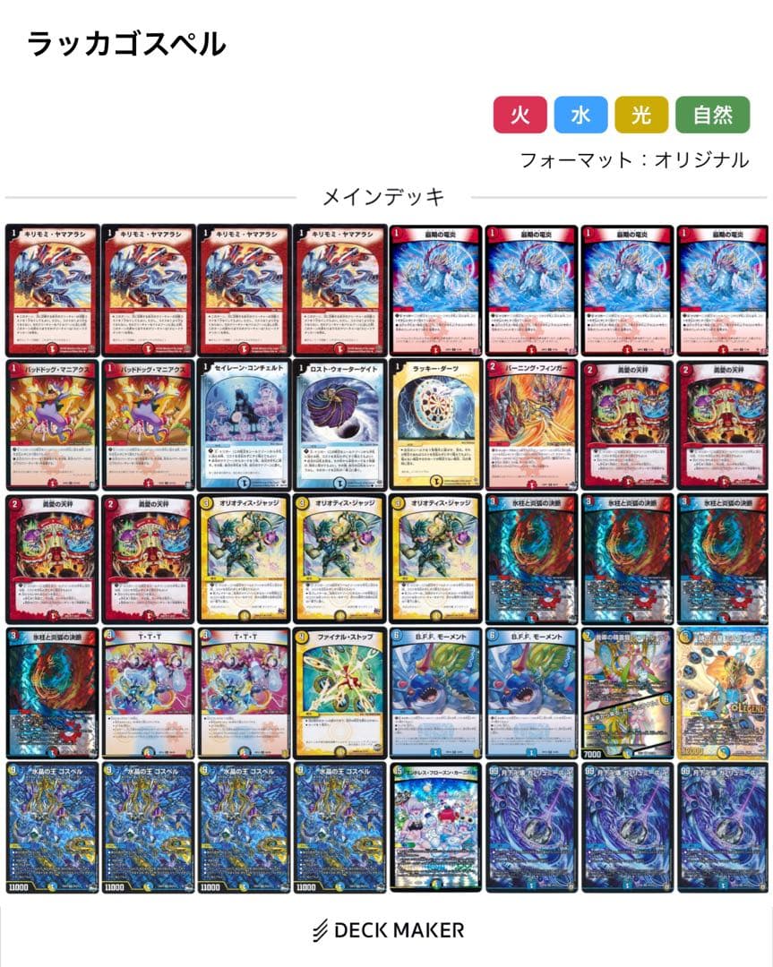 ラッカゴスペル デッキパーツ ラッカゴスペル デッキ