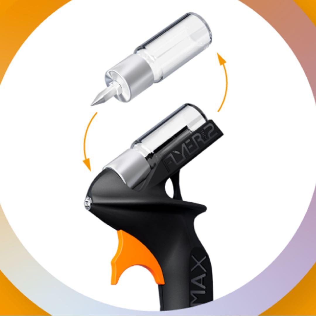 新品】SPARMAX FLYER-SR2 エアブラシ スペアノズルボトル4本付 - メルカリ