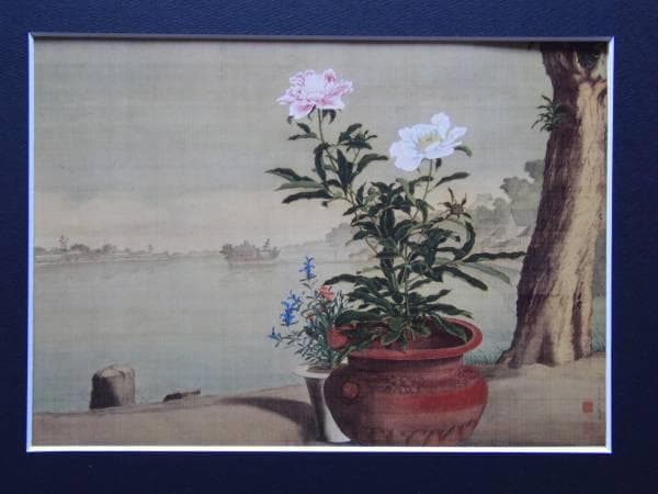 秋田蘭画、小田野直武、【不忍地図】（BNB-7）、希少豪華画集画