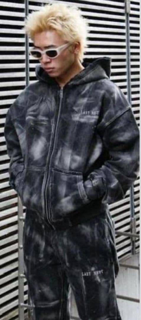 【激シブ・即売】LASTNEST　ラストネスト ウォッシュド　パーカー　グレー