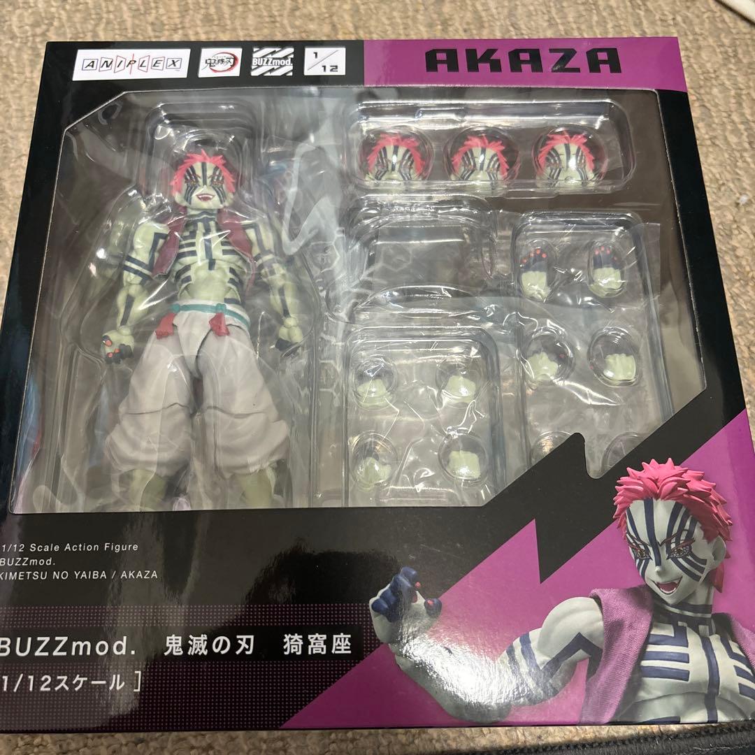 鬼滅の刃 BUZZmod. 猗窩座 フィギュア バズモッド - メルカリ