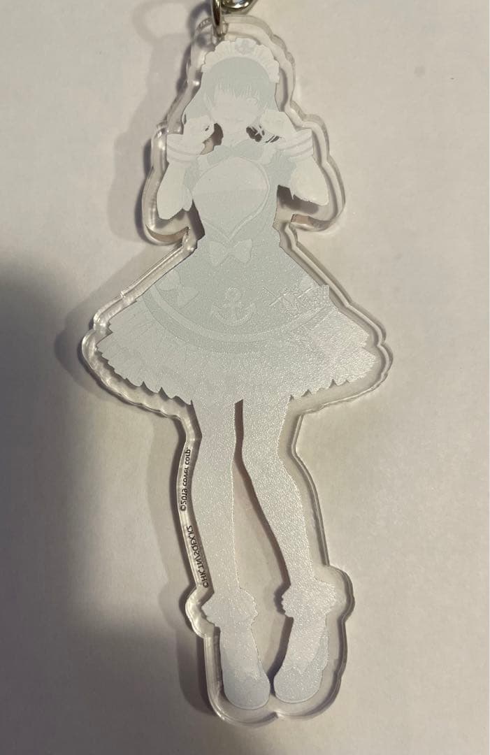 賭ケグルイ 生志摩妄 Vアニ湊あくあコラボ アクリルキーホルダー