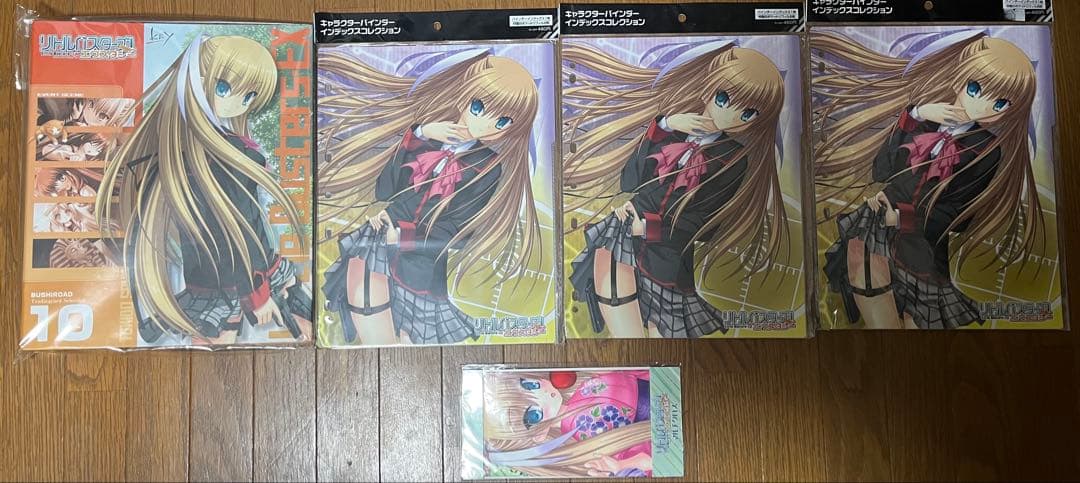 朱鷺戸沙耶　リトルバスターズ　ヴァイス　カードバインダー　他