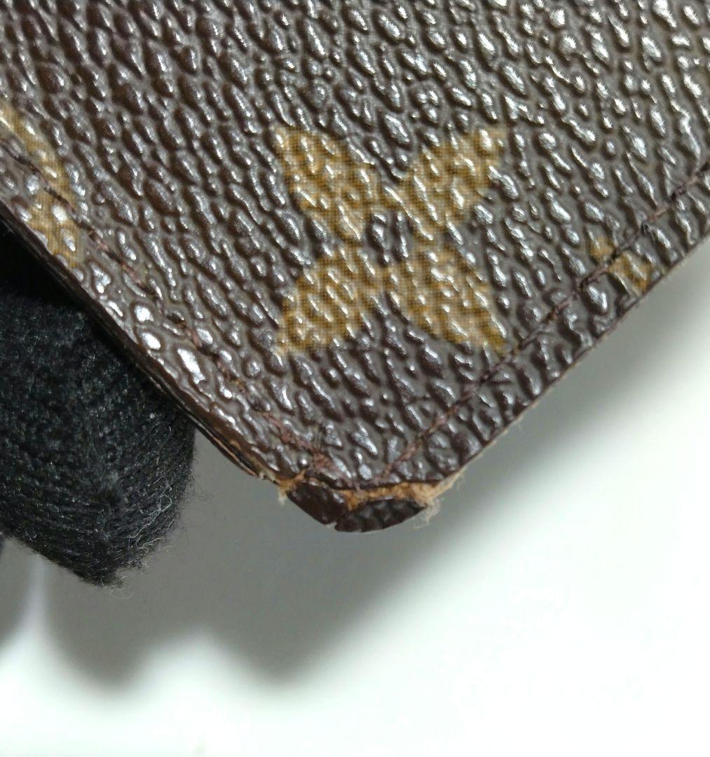 ルイヴィトン ポルトモネ ビエ トレゾール モノグラム 折り財布 PVC レザー