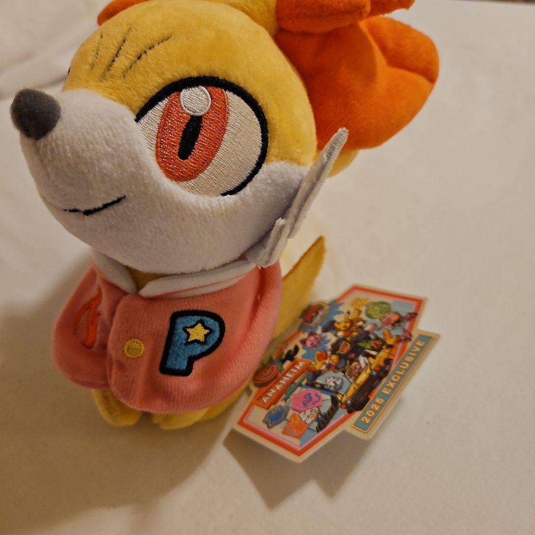 WCS 2025 ポケモン アナハイム フォッコ ぬいぐるみ