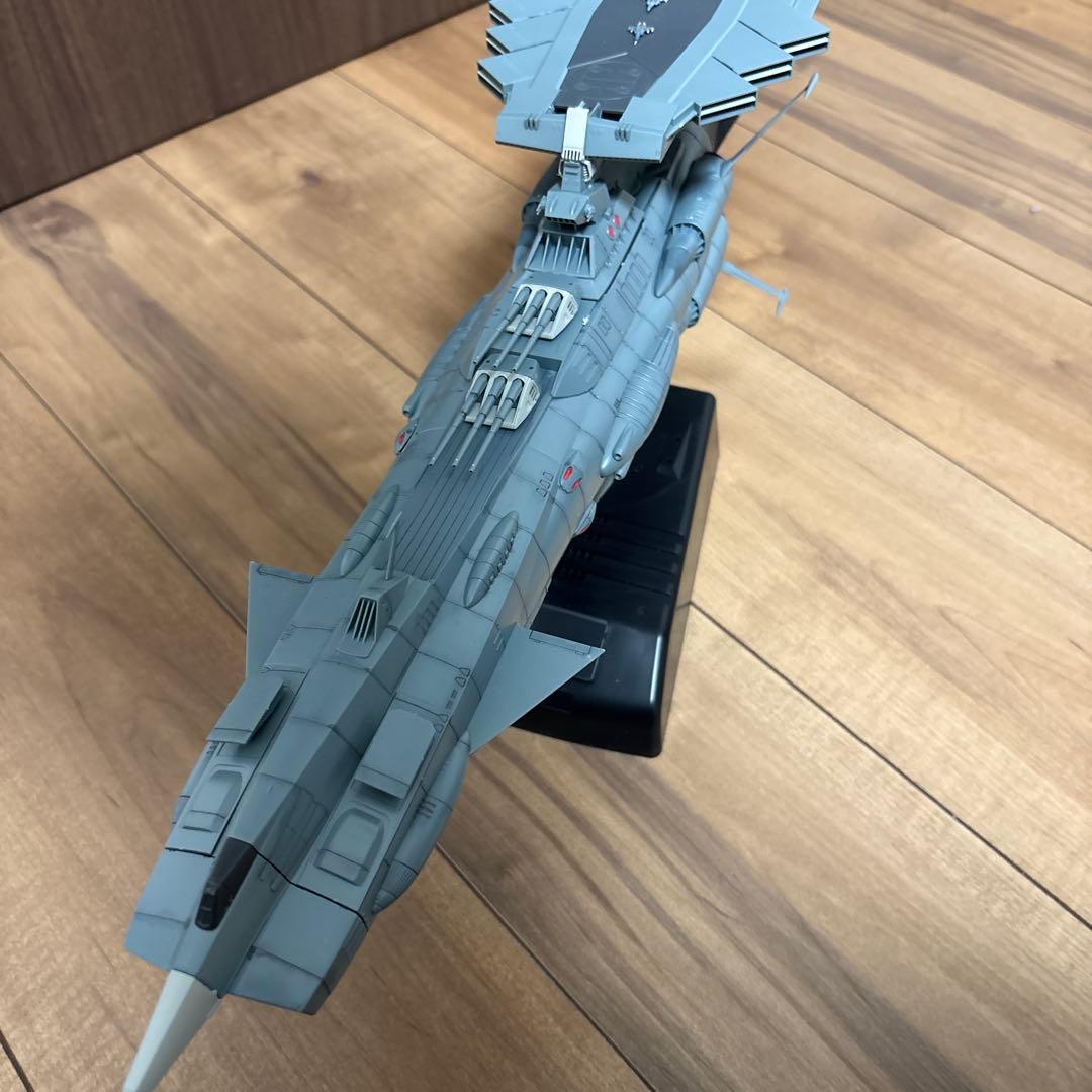 宇宙戦艦ヤマト1000分の1プラモデルアンドロメダ完成品