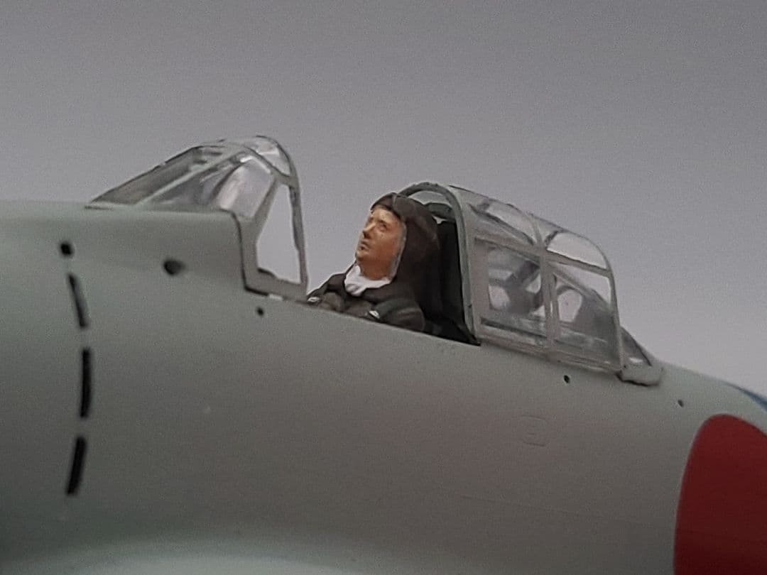零式艦上戦闘機21型 坂井三郎搭乗機リアルモーターライズ完成品