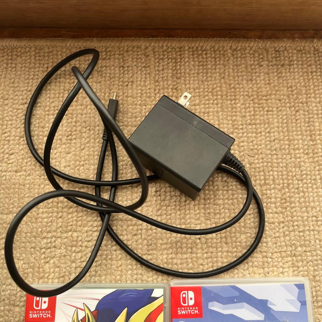 Nintendo Switch 本体 赤・青 + ゲーム4本セット