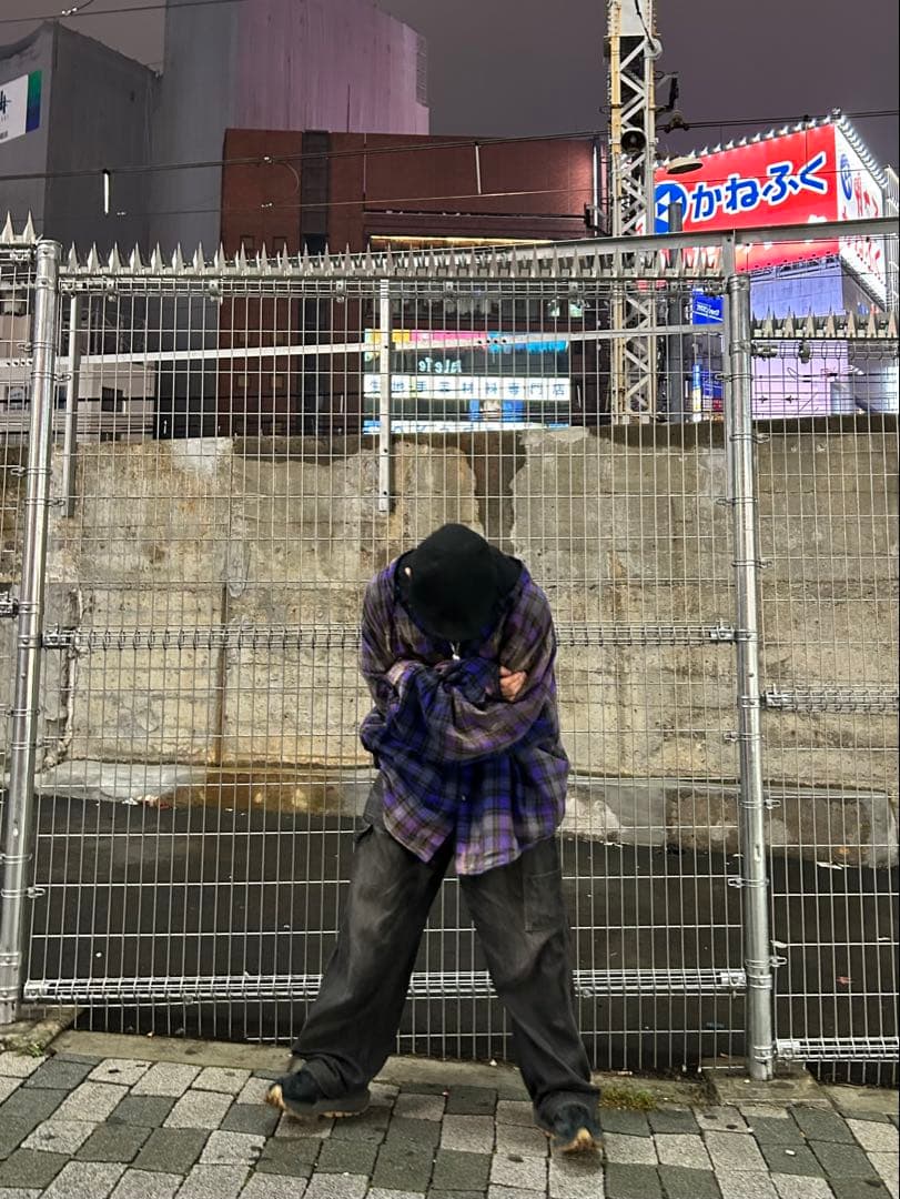 BALENCIAGA 22AW チェックフランネルシャツ