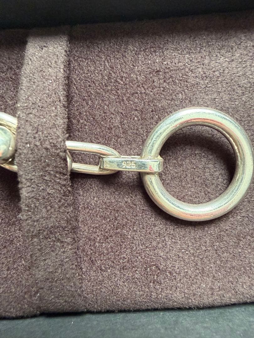 アクセサリー Silver Beaded Bracelet / Large fifth