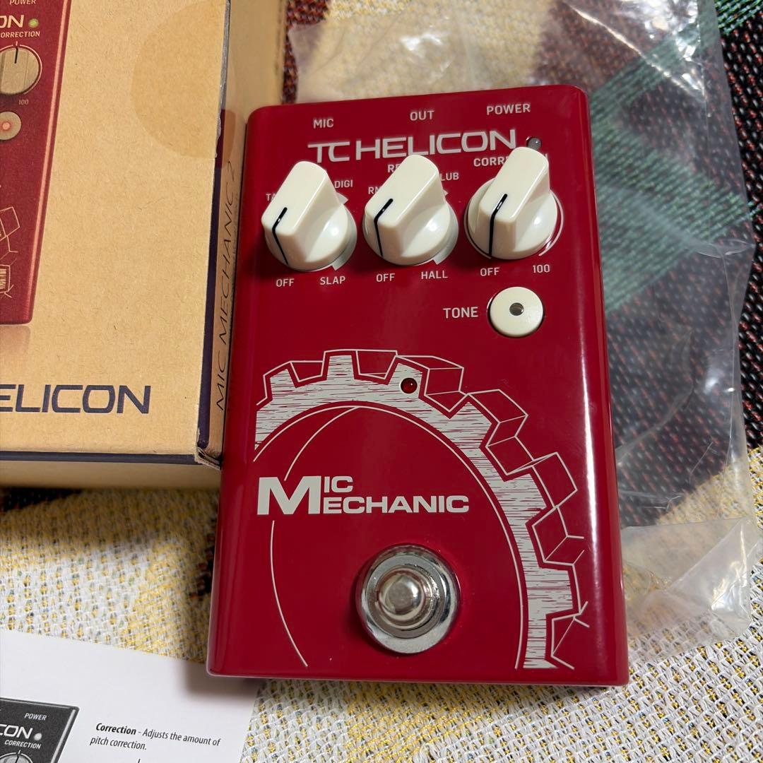 【美品】TC HELICON MIC MECHANIC 2 ボーカルエフェクター