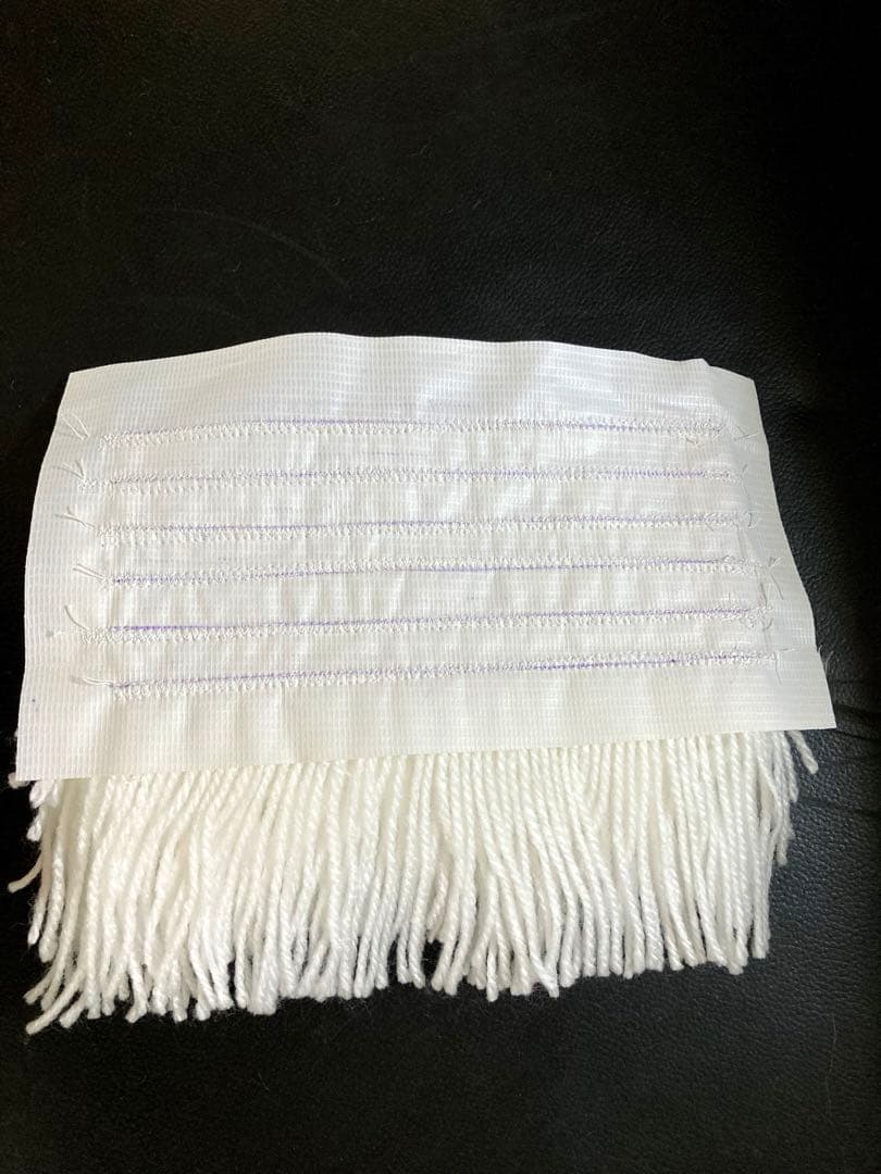 トリマートリミング練習用毛糸 6段5枚組 4800円 送料込み ハンドメイド