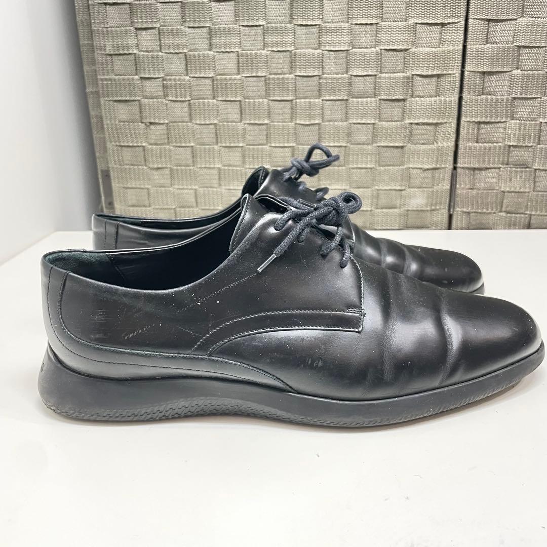 k*k様 HERMES ブラックレザードレスシューズ　43 1/2