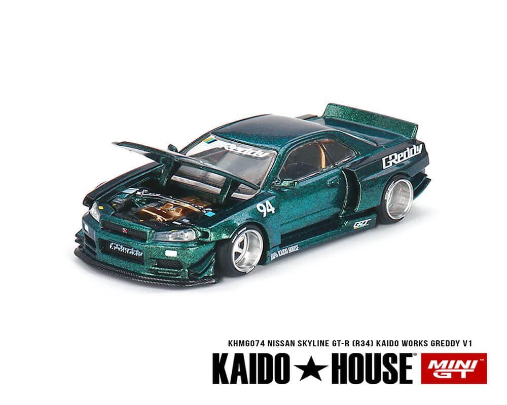 街道ハウス Mini GT 1/64 日産 スカイライン GT-R R34 - メルカリ