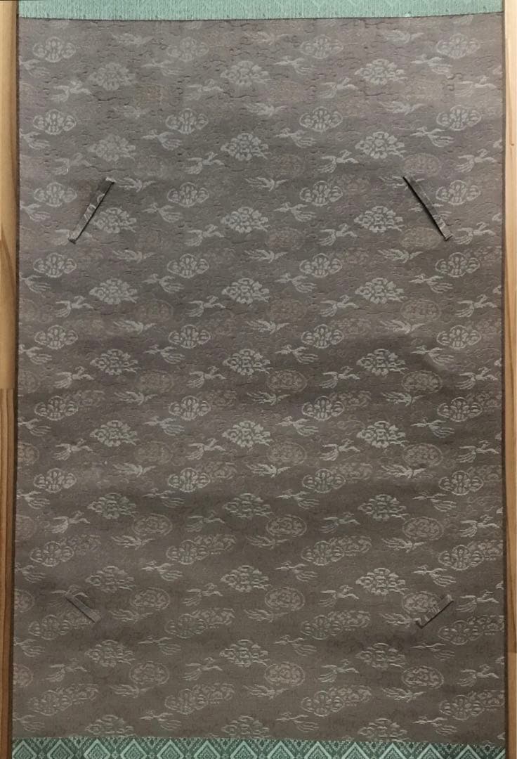 K茶道具 掛軸 色紙掛(写真の色紙は付属しません) 紙箱 S989KJ