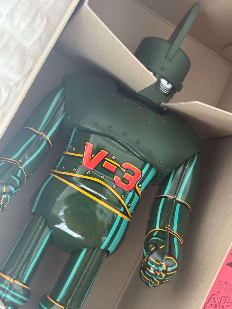 Ｖ－３号（ビッグＸ）　ビリケン商会　ブリキ　ゼンマイ歩行