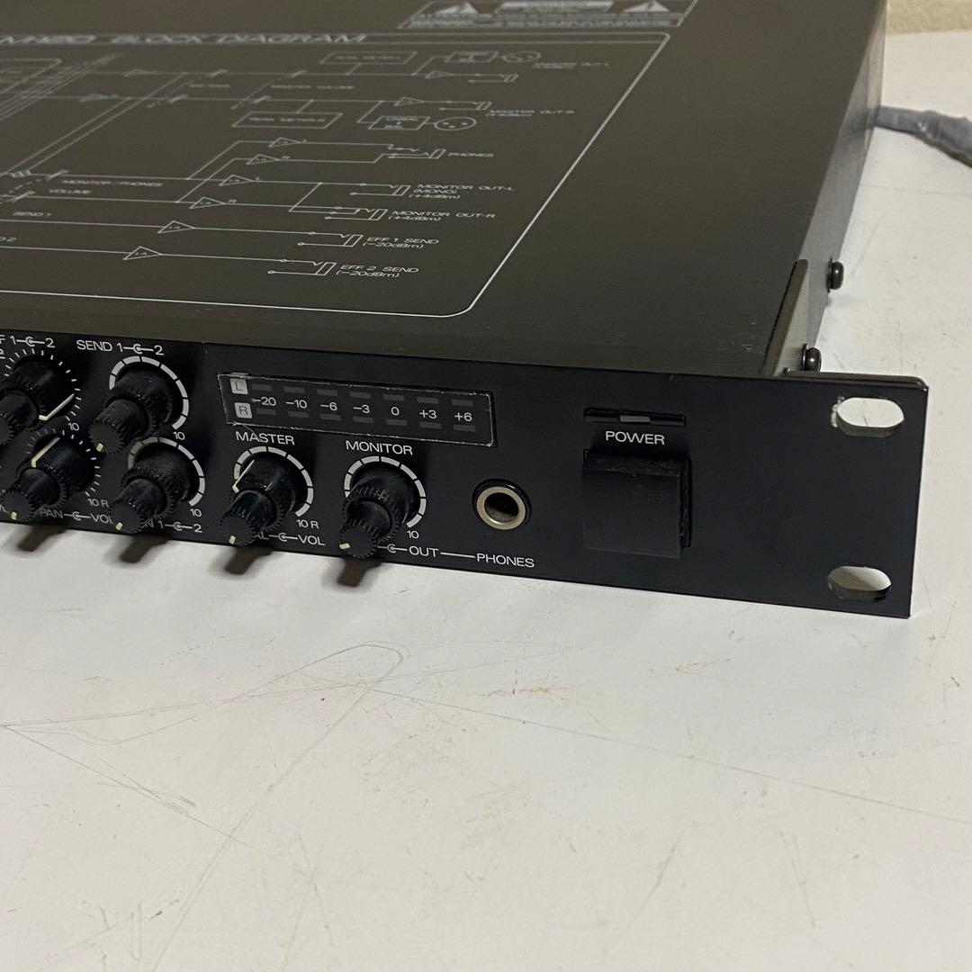 通電確認済み ローランド LINE MIXER ラインミキサー M-120