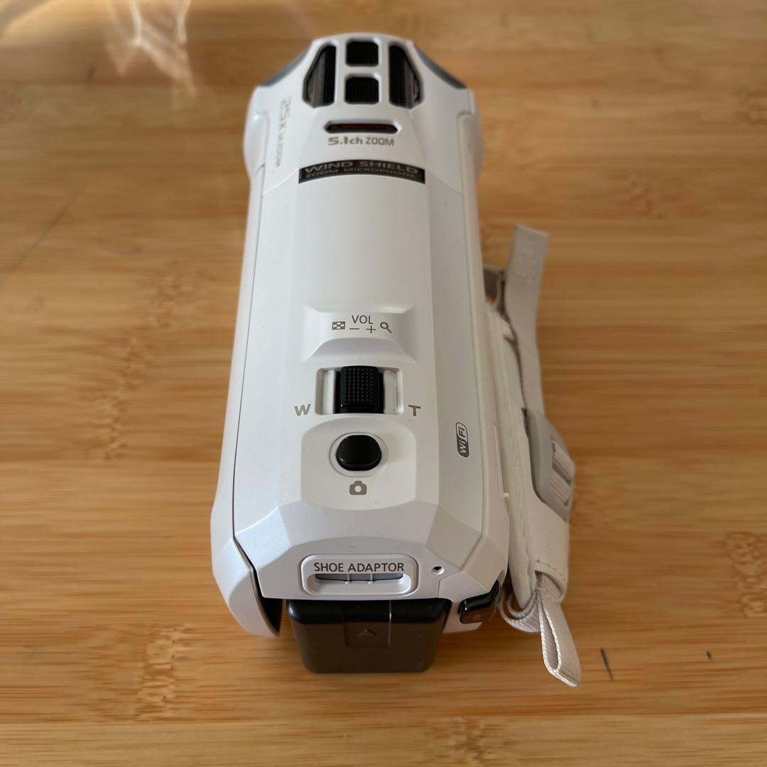 2018年　パナソニック 4K ビデオカメラ VZX990M 64GB ホワイト