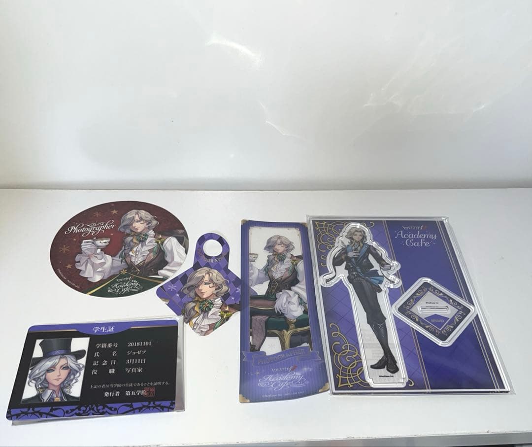 第五人格 アカデミーカフェ ジュエリー 写真家 缶バッジセット 第五