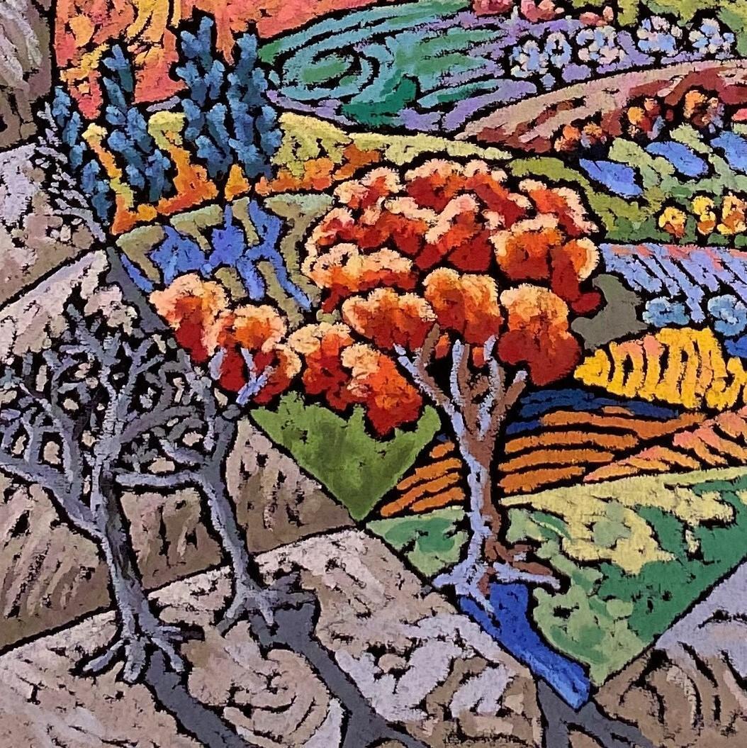 ブレットヴァ―二―、【安らぎ】、希少な額装用画集より、新品額装付