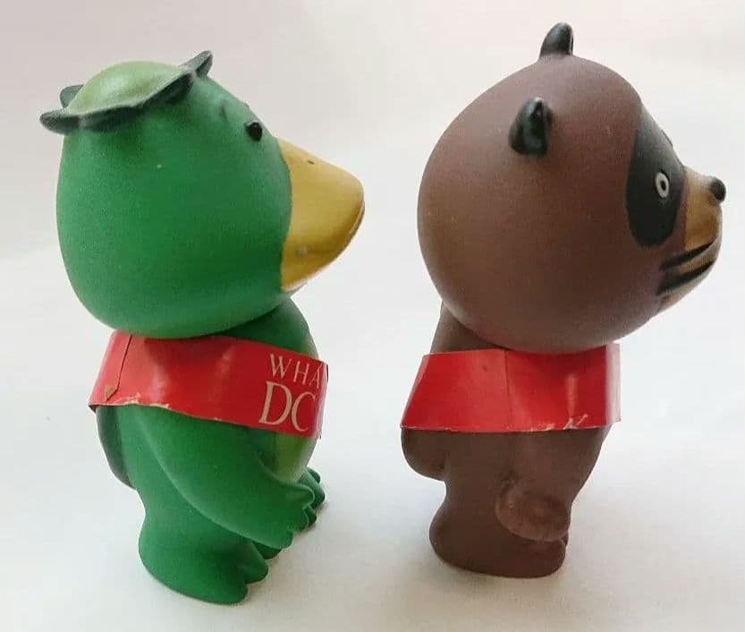 【DCカード】カッパとタヌキ/フィギュア【1980´s】