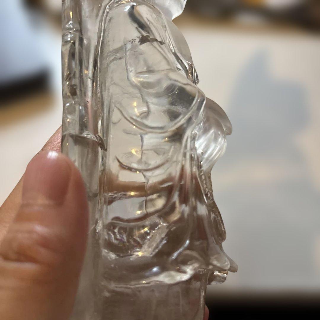 最近金運がやばい！すんごい慈悲！天然水晶の観音様(京都)！すんごい優しいパワー！